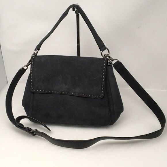 Rebecca Minkoff Suede Stud Convertible CrossbodyUC - Picture 1 of 8